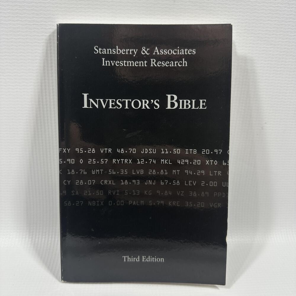 Investor's Bible Stansberry Sjuggerud Ferris Trade PB 2008 Stock Guide Investing